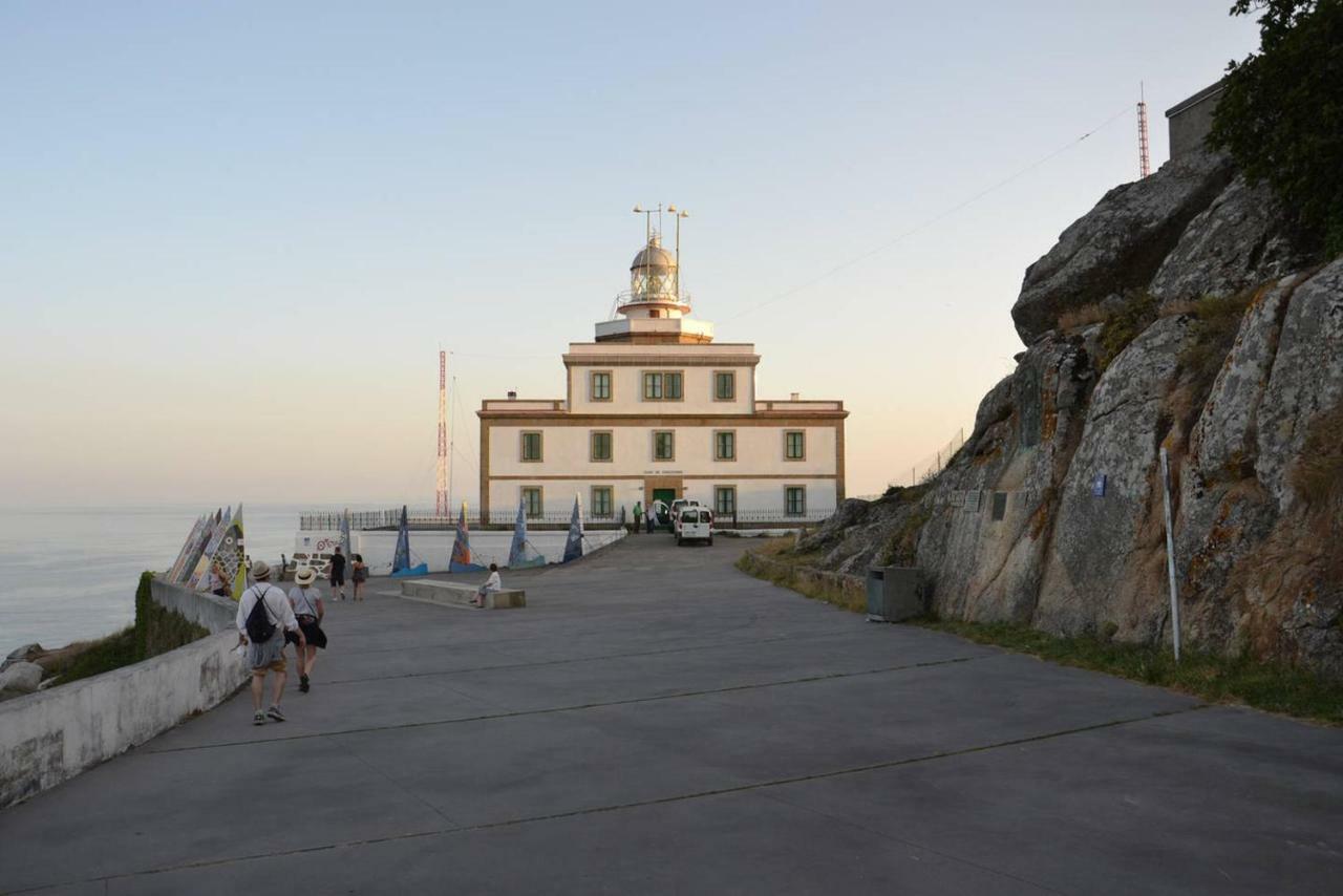 Casa De Piedra Playa De Estorde Con Vistas Al Mar Villa Cee Exteriör bild