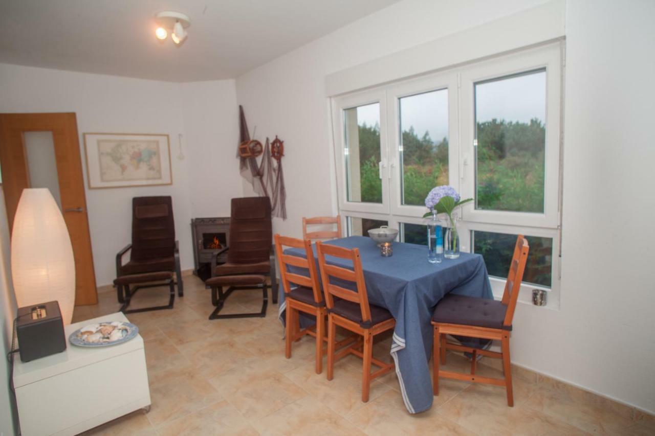 Casa De Piedra Playa De Estorde Con Vistas Al Mar Villa Cee Exteriör bild